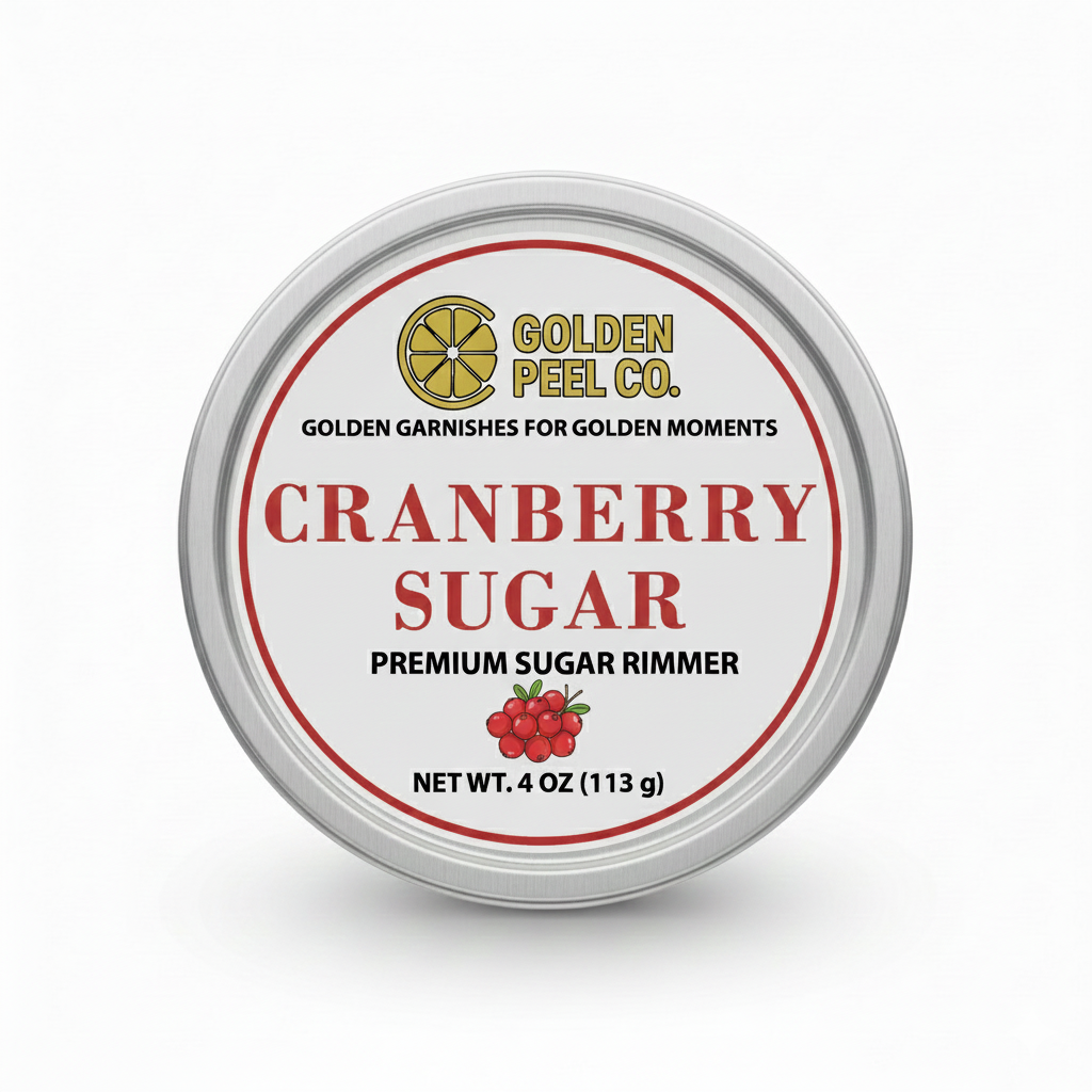 Cranberry Sugar Rim