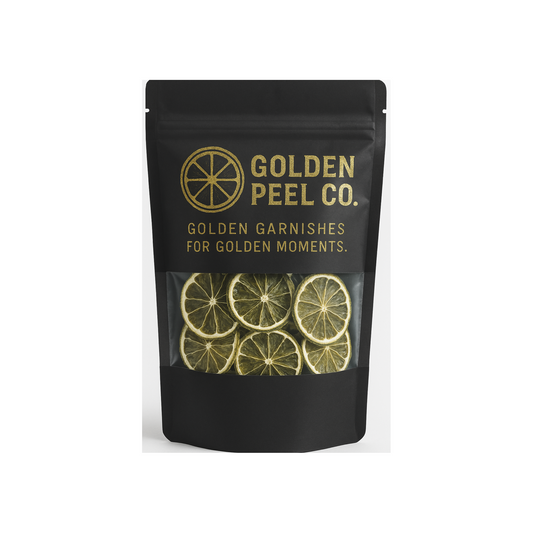 Dehydrated Lime Garnish